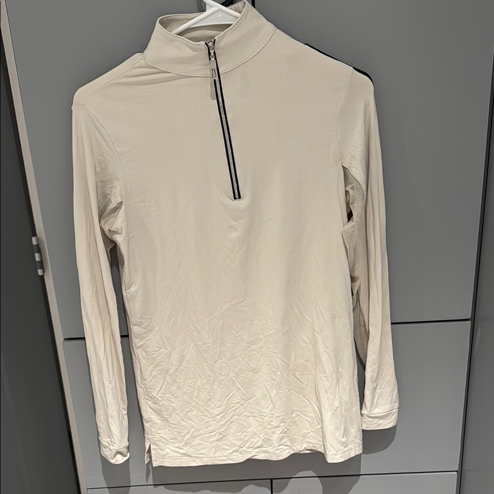 Tailored Sportsman Sunshirt Cream Size Small